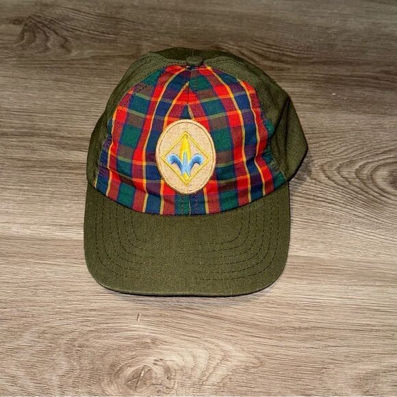 Kid's Boy Scouts Plaid Baseball Hat - Picture 2 of 10